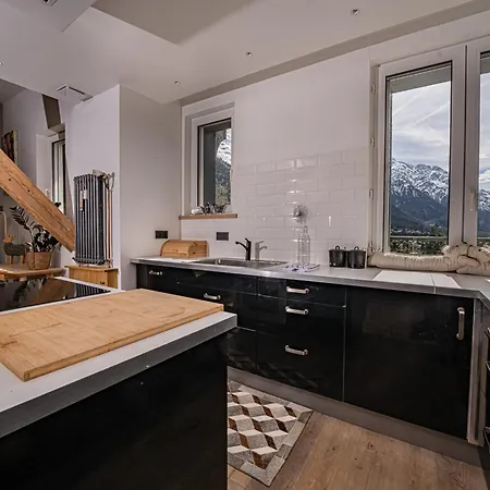 Majestic Panorama - Stunning Mont Blanc Viewsfireplacecentral *