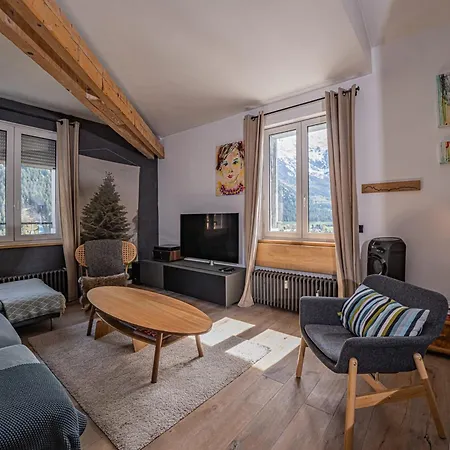 Majestic Panorama - Stunning Mont Blanc Viewsfireplacecentral * Σαμονί